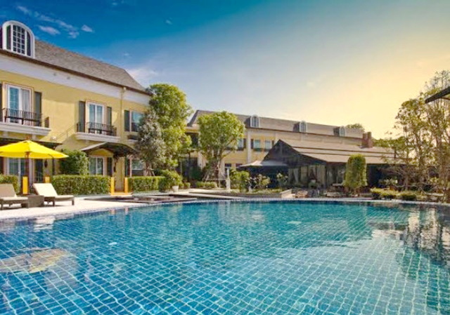 ปากช่อง ขายที่ดินสวย สิรารมย์ เขาใหญ่ทำเลทอง ใกล้สนามบิน  พร้อมบ้านสวน 3 ไร่ 3 งาน 45ตร.วา. Rancho Charnvee Golf Resort3.5กม. 