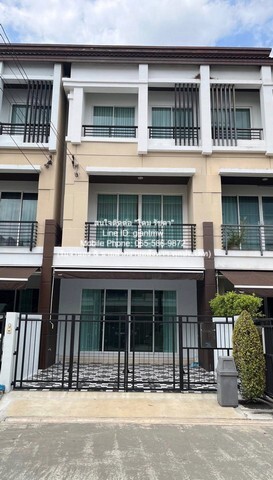 townhouse ขายทาวน์โฮม 3 ชั้น (ต่ำกว่าราคาประเมิน) บ้านกลางเมือง เกษตร–นวมินทร์ (Baan Klang Muang Kaset-Nawamin) 20 ตร.ว., 3 น 3 น้ำ 2 จอดรถ, ราคา 4.2 ล้านบาท  พ.ท. 20 Square Wah 3BEDROOM 4200000 BAHT ดีลเด็ด! เป็นทาวน์โฮมพร้อมอยู่ มีการตกแต่งภายในเพิ