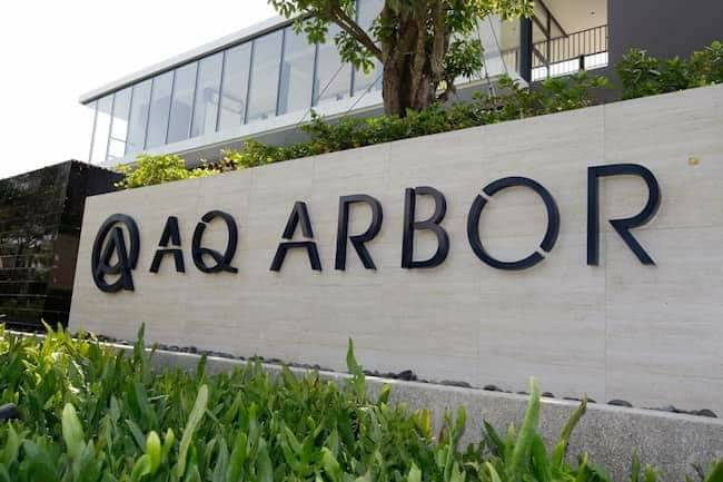 ขายพร้ออมเช่าบ้านเดี่ยว 3 ชั้น AQ ARBOR สวนหลวง ร.9 แต่งครบ